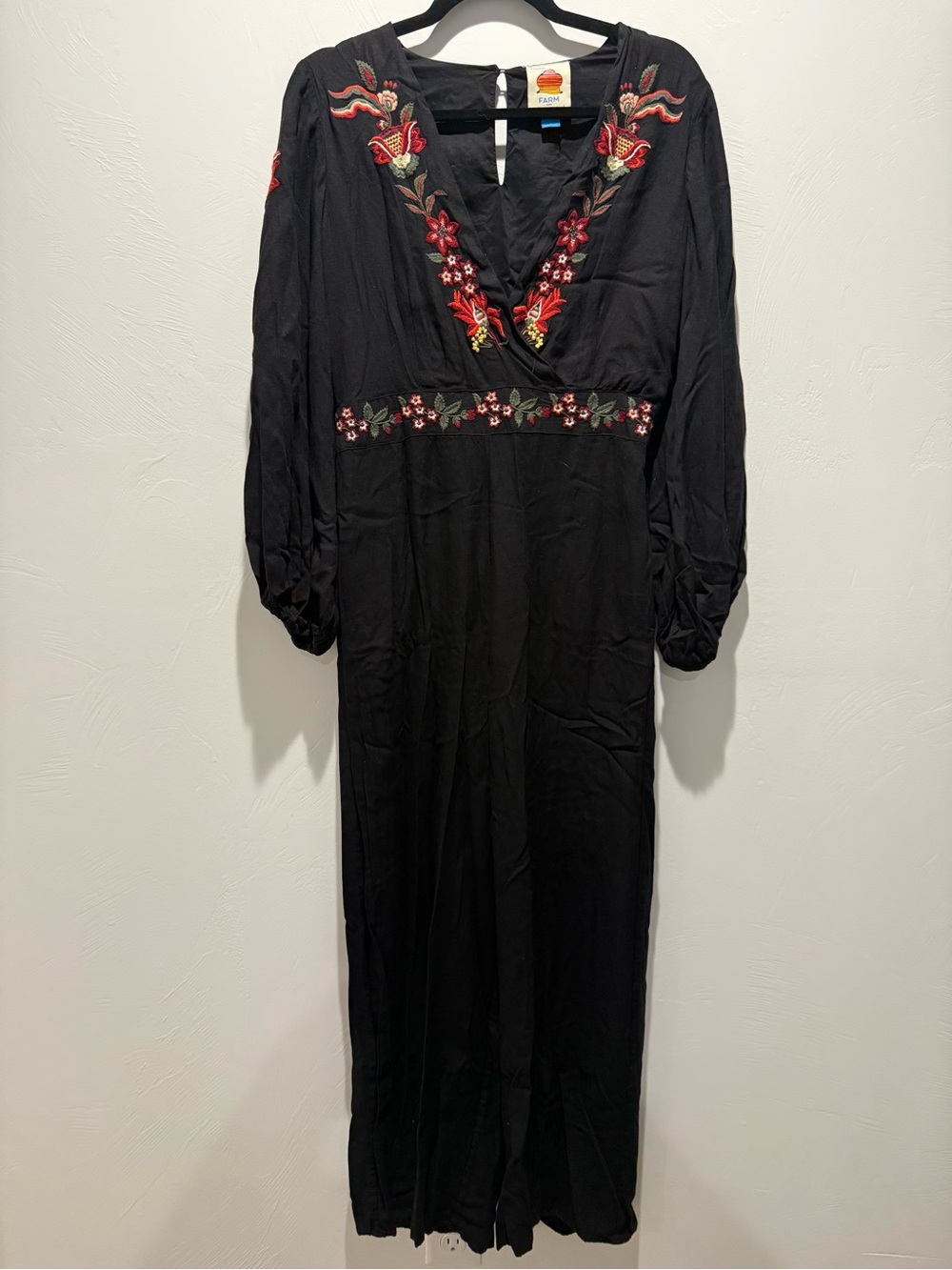 Farm Rio Embroidered Jumpsuit - Anthropologie - Picture 2 of 6